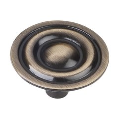 Kingsport 1-5/16 Inch Diameter Antique Brass Cabinet Knob Kingsport 1-5/16 Inch Diameter Antique Brass Cabinet Knob