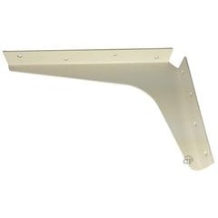 Work Station Bracket 8 Inch by 12 Inch White - Per Pair Work Station Bracket 8 Inch by 12 Inch White - Per Pair