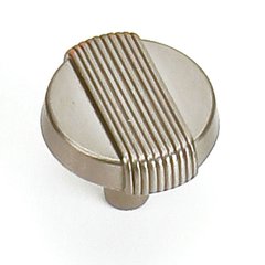 Wired 1-1/4 Inch Diameter Satin Nickel Cabinet Knob Wired 1-1/4 Inch Diameter Satin Nickel Cabinet Knob