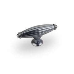 Glenmore 2-5/8 Inch Diameter Dark Antique Copper Machined Cabinet Knob Glenmore 2-5/8 Inch Diameter Dark Antique Copper Machined Cabinet Knob