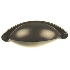 Glacier II 2-1/2 Inch Center to Center Light Oil Rubbed Bronze Cabinet Cup Pull Glacier II 2-1/2 Inch Center to Center Light Oil Rubbed Bronze Cabinet Cup Pull