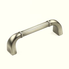 Athena 3-3/4 Inch Center to Center Antique Pewter Cabinet Pull Athena 3-3/4 Inch Center to Center Antique Pewter Cabinet Pull