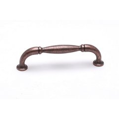 Euro Rustica 3-3/4 Inch Center to Center Rustic Copper Cabinet Pull Euro Rustica 3-3/4 Inch Center to Center Rustic Copper Cabinet Pull