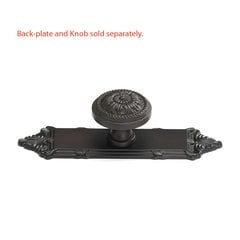Versailles Forged Solid Brass 1-1/2 Inch Diameter Oil Rubbed Bronze Back-plate Versailles Forged Solid Brass 1-1/2 Inch Diameter Oil Rubbed Bronze Back-plate