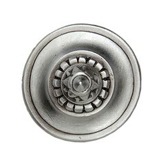 King's Road 1-1/4 Inch Diameter Antique Pewter Cabinet Knob King's Road 1-1/4 Inch Diameter Antique Pewter Cabinet Knob