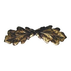 Leaves 3 Inch Center to Center Antique Brass Cabinet Pull Leaves 3 Inch Center to Center Antique Brass Cabinet Pull