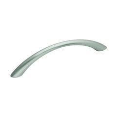 Metropolis 3-3/4 Inch Center to Center Satin Nickel Cabinet Pull Metropolis 3-3/4 Inch Center to Center Satin Nickel Cabinet Pull