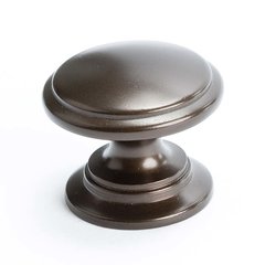 Adagio 1-3/16 Inch Diameter Oil Rubbed Bronze Cabinet Knob Adagio 1-3/16 Inch Diameter Oil Rubbed Bronze Cabinet Knob