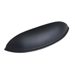 Aristotle Cup Pull 4 inch Center to Center Matte Black Aristotle Cup Pull 4 inch Center to Center Matte Black