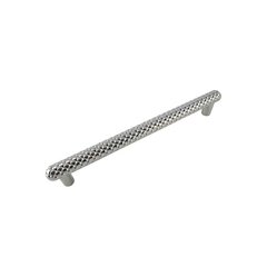 Quilt 12 Inch Center to Center Polished Nickel Cabinet Pull Quilt 12 Inch Center to Center Polished Nickel Cabinet Pull