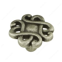 Art Deco 1-3/4 Inch Diameter Faux Iron Cabinet Knob Art Deco 1-3/4 Inch Diameter Faux Iron Cabinet Knob