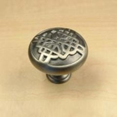 Highlander 1-3/8 Inch Diameter Antique Pewter Cabinet Knob Highlander 1-3/8 Inch Diameter Antique Pewter Cabinet Knob