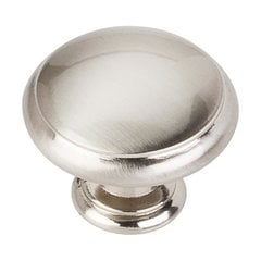 Gatsby 1 Inch Diameter Satin Nickel Cabinet Knob Gatsby 1 Inch Diameter Satin Nickel Cabinet Knob