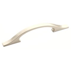 Conrad 3-3/4 Inch Center to Center Satin Nickel Cabinet Pull Conrad 3-3/4 Inch Center to Center Satin Nickel Cabinet Pull