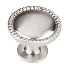 Lindos 1-1/4 Inch Diameter Satin Nickel Cabinet Knob Lindos 1-1/4 Inch Diameter Satin Nickel Cabinet Knob