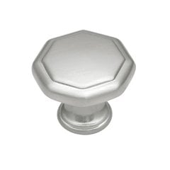 Conquest 1-1/8 Inch Diameter Satin Nickel Cabinet Knob Conquest 1-1/8 Inch Diameter Satin Nickel Cabinet Knob
