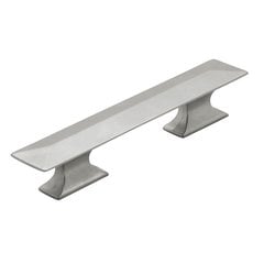 Bungalow 3-3/4 Inch Center to Center Pearl Nickel Cabinet Pull Bungalow 3-3/4 Inch Center to Center Pearl Nickel Cabinet Pull