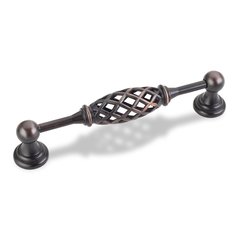 Tuscany 5-1/16 Inch Center to Center Dark Brushed Antique Copper Cabinet Pull Tuscany 5-1/16 Inch Center to Center Dark Brushed Antique Copper Cabinet Pull