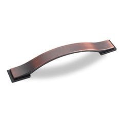 Miranda 5-1/16 Inch Center to Center Dark Brushed Antique Copper Cabinet Pull Miranda 5-1/16 Inch Center to Center Dark Brushed Antique Copper Cabinet Pull