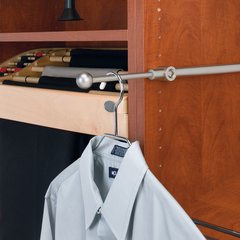 Designer Series 12 inch Valet Rod Satin Nickel Designer Series 12 inch Valet Rod Satin Nickel
