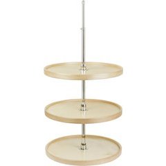 22 Inch Full Round Lazy Susan - 3 Shelf Without Hardware 22 Inch Full Round Lazy Susan - 3 Shelf Without Hardware