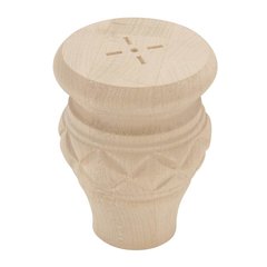 Cottage Bunn Foot 3-1/2 inch x 41-1/2 inch Maple Cottage Bunn Foot 3-1/2 inch x 41-1/2 inch Maple