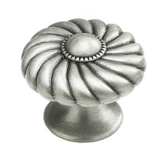 Casual Elegance 1-3/8 Inch Diameter Light Antique Nickel Cabinet Knob Casual Elegance 1-3/8 Inch Diameter Light Antique Nickel Cabinet Knob