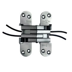 #218 Power Transfer Invisible Hinge Satin Chrome #218 Power Transfer Invisible Hinge Satin Chrome