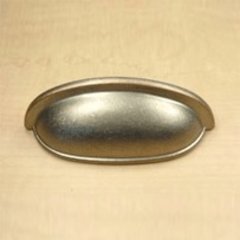 Yukon 3 Inch Center to Center Weathered Nickel/Copper Cabinet Cup Pull Yukon 3 Inch Center to Center Weathered Nickel/Copper Cabinet Cup Pull