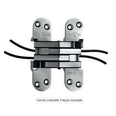 #218 Power Transfer Invisible Hinge Bright Nickel #218 Power Transfer Invisible Hinge Bright Nickel