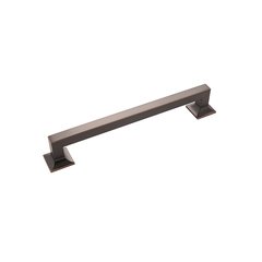 Studio Pull 7-9/16 inch Center to Center Oil Rubbed Bronze Highlighted Studio Pull 7-9/16 inch Center to Center Oil Rubbed Bronze Highlighted