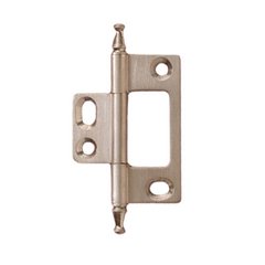 Elite Non-Mortised Butt Hinge 50X37mm - Brushed Nickel Elite Non-Mortised Butt Hinge 50X37mm - Brushed Nickel