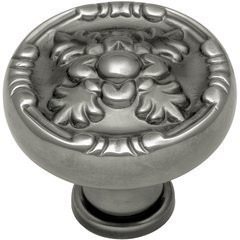 Richelieu Knob 1-1/4" Dia Antique Pewter Richelieu Knob 1-1/4" Dia Antique Pewter