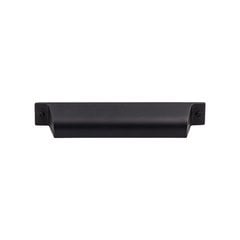 Barrington 5 Inch Center to Center Flat Black Cabinet Cup Pull Barrington 5 Inch Center to Center Flat Black Cabinet Cup Pull