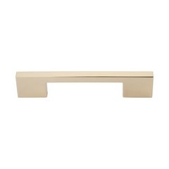 Thin Square Pull 5-1/16 inch Center to Center French Gold Thin Square Pull 5-1/16 inch Center to Center French Gold