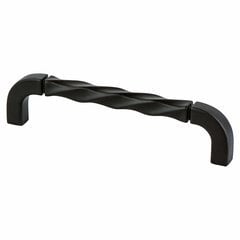 Rhapsody 5-1/16 Inch Center to Center Satin Black Cabinet Pull Rhapsody 5-1/16 Inch Center to Center Satin Black Cabinet Pull