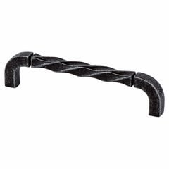 Rhapsody 5-1/16 Inch Center to Center Weathered Iron Cabinet Pull Rhapsody 5-1/16 Inch Center to Center Weathered Iron Cabinet Pull