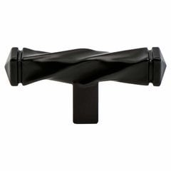 Rhapsody 2-1/2 Inch Length Satin Black Cabinet Knob Rhapsody 2-1/2 Inch Length Satin Black Cabinet Knob