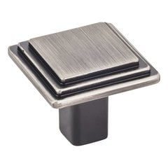 Calloway Cabinet Knob 1-1/4" Dia Brushed Pewter Calloway Cabinet Knob 1-1/4" Dia Brushed Pewter