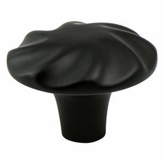 Rhapsody 1-5/16 Inch Diameter Satin Black Cabinet Knob Rhapsody 1-5/16 Inch Diameter Satin Black Cabinet Knob