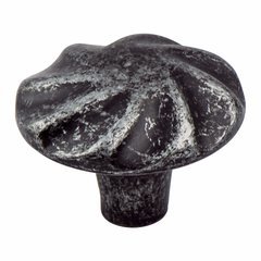 Rhapsody 1-5/16 Inch Diameter Weathered Iron Cabinet Knob Rhapsody 1-5/16 Inch Diameter Weathered Iron Cabinet Knob