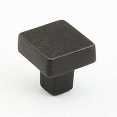 Vinci 1-1/4 Inch Diameter Black Bronze Cabinet Knob Vinci 1-1/4 Inch Diameter Black Bronze Cabinet Knob
