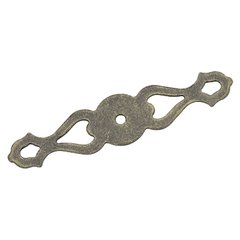 Back plates 4-3/8 Inch Length Weathered Brass Back-plate Back plates 4-3/8 Inch Length Weathered Brass Back-plate