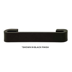 Bella Italiana 5-1/16 Inch Center to Center White Cabinet Pull Bella Italiana 5-1/16 Inch Center to Center White Cabinet Pull