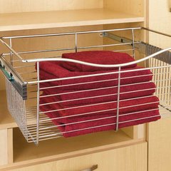Pullout Wire Basket 18 inch W x 16 inch D x 7 inch H Pullout Wire Basket 18 inch W x 16 inch D x 7 inch H