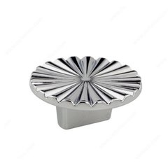 Art Deco 5/8 Inch Center to Center Chrome Cabinet Pull Art Deco 5/8 Inch Center to Center Chrome Cabinet Pull
