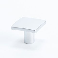 Wave 1-1/4 Inch Diameter Dull Chrome Cabinet Knob Wave 1-1/4 Inch Diameter Dull Chrome Cabinet Knob