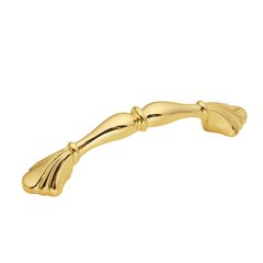 Eclipse 3 Inch Center to Center Ultra Brass Cabinet Pull Eclipse 3 Inch Center to Center Ultra Brass Cabinet Pull