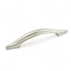 Swoop 5-1/16 Inch Center to Center Brushed Nickel Cabinet Pull Swoop 5-1/16 Inch Center to Center Brushed Nickel Cabinet Pull