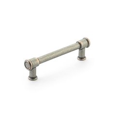 Steamworks Pull 3-3/4" C/C Distressed Pewter/Copper Steamworks Pull 3-3/4" C/C Distressed Pewter/Copper